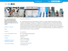 Tablet Screenshot of ibtsystems.de
